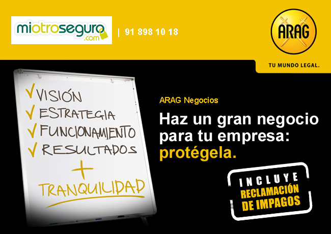 arag proteccion juricia negocio